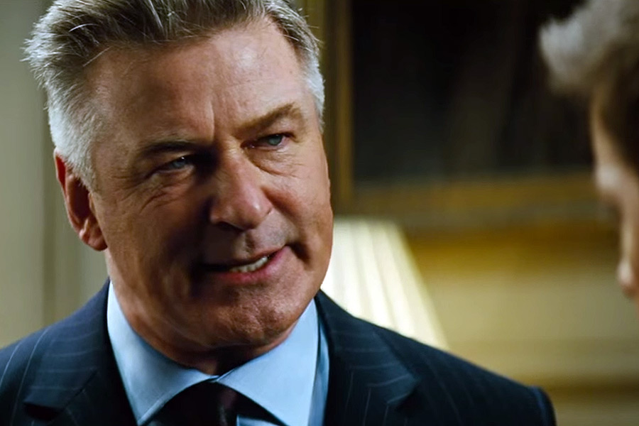 Alec Baldwin in the trailer for Mission Impossible – Rogue Nation