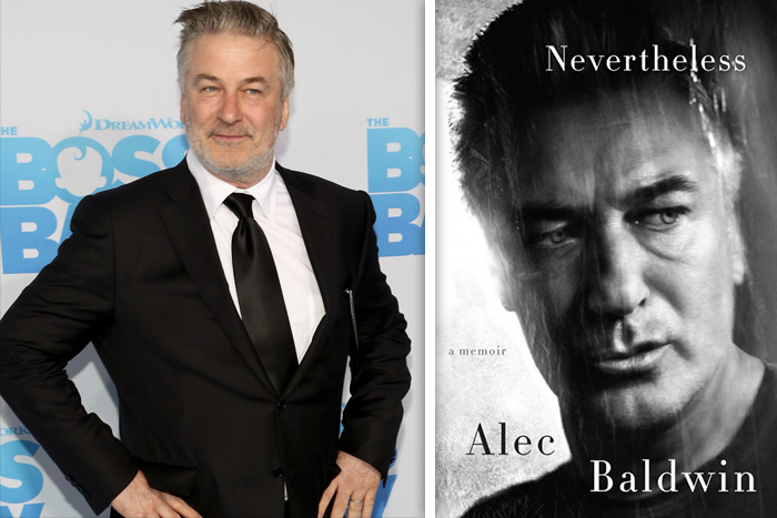 Alec Baldwin and his "Nevertheless: A Memoir