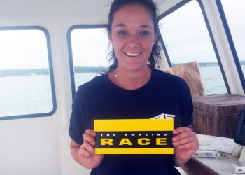 Meredith Daniell aboard the Outcast