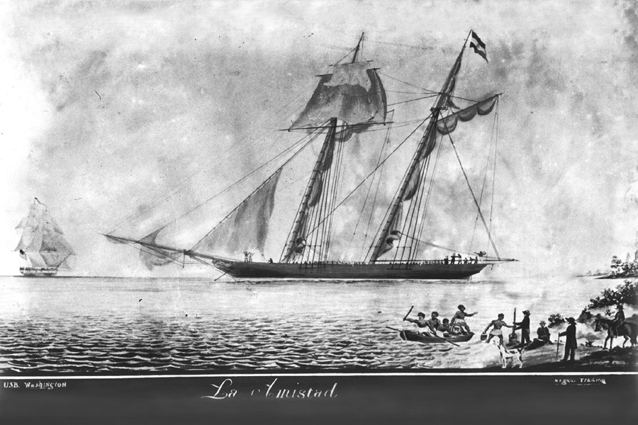 The Amistad off Montauk, 1839