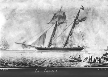 The Amistad off Montauk, 1839