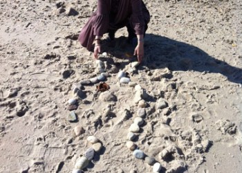 Amy Zerner on the beach