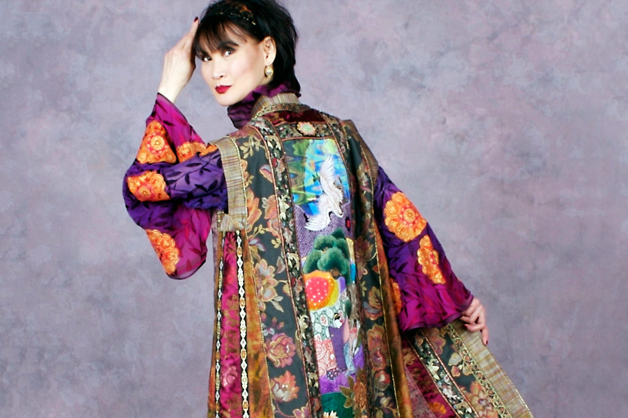 Amy Zerner Coat Mixing prints