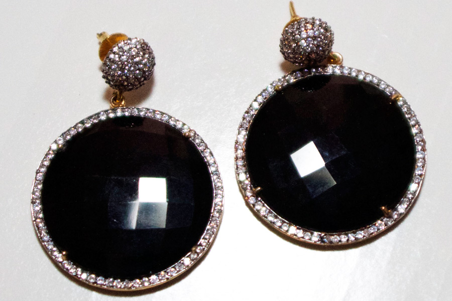 Amy Zerner's Onyx Earrings