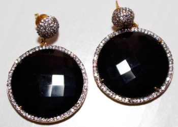 Amy Zerner's Onyx Earrings