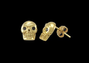 Skull Earrings by Amy Zerner