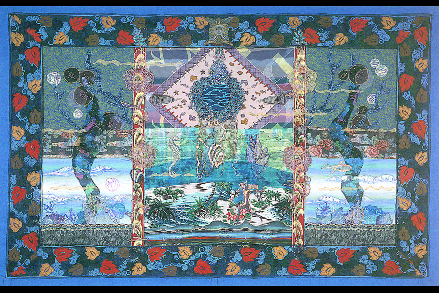 Amy Zerner's "Temple of the Deep" from 1986