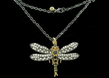 Dragonfly necklace by Amy Zerner