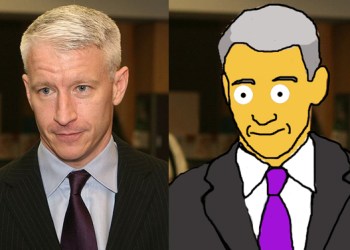 Anderson Cooper The Simpsons