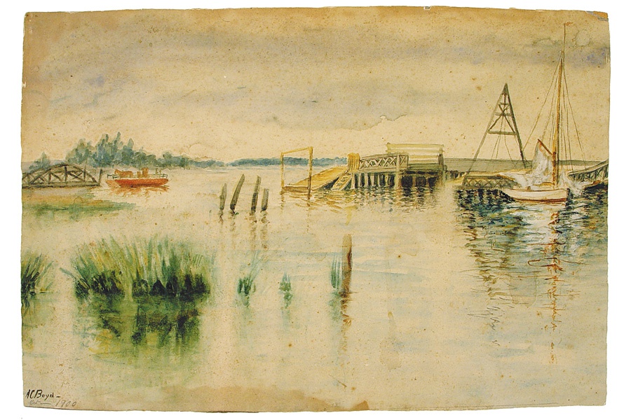 Annie Cooper Boyd, North Haven Bridge Collapse