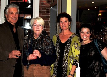 Page Owner Joe Trainer, SASF Director Pat Gray, Patricia Hurley of Little Lucy's Canine Couture, and Dawn Comuzie, vice president of 1-800-GOTJUNK.