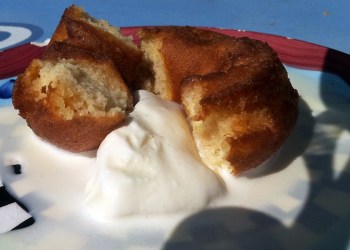 Apple Cider Doughnuts a la Mode