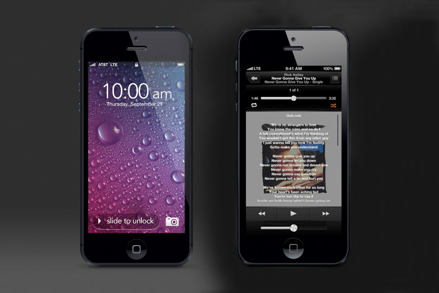 Apple iOS 7 vs iOS 6