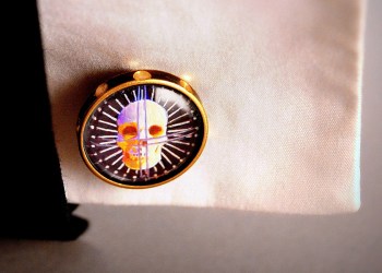 Art Donovan's Steampunk Craniometer Cufflinks