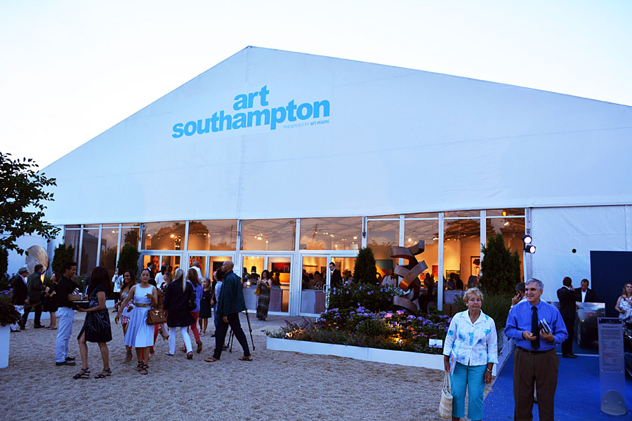 The Art Southampton pavilion.