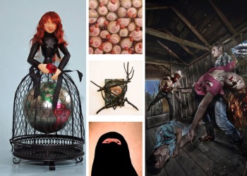 Artwork by Pat Kochie, Rasa Valiene, Donna Corvi, Camille Perrottet and Mark Seidenfeld from 