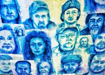 Faces from Aubrey Roemer Montauk Portrait Project