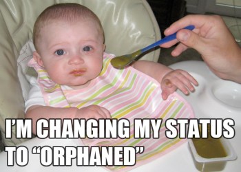 Baby Facebook status