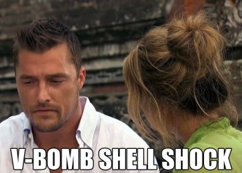 Bachelor V-Bomb Shell Shock Meme