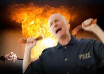 Hamptons Police Chief flees Friday's bacon fire