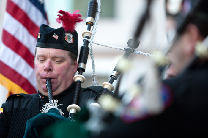 Bagpipes for St. Patrick's Day 2016