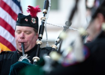 Bagpipes for St. Patrick's Day 2016
