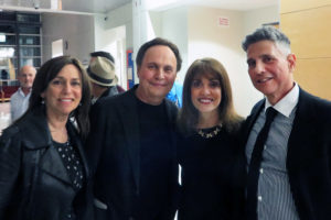 Barbara Anne Kirshner (center) with Billy Crystal, his wife Janice and their mutual friend Victor