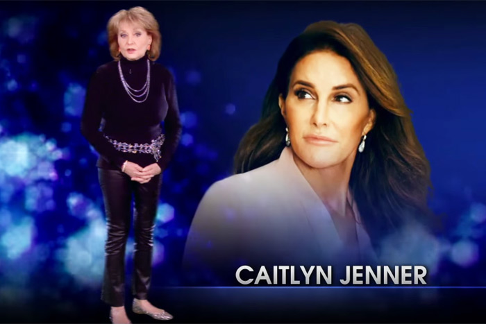 Barbara Walters presents Caitlyn Jenner