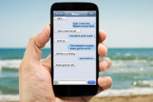 Texting at the beach is better with free Wi-Fi