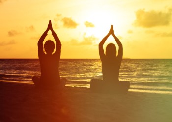 Enjoy outdoor yoga this Septemebr