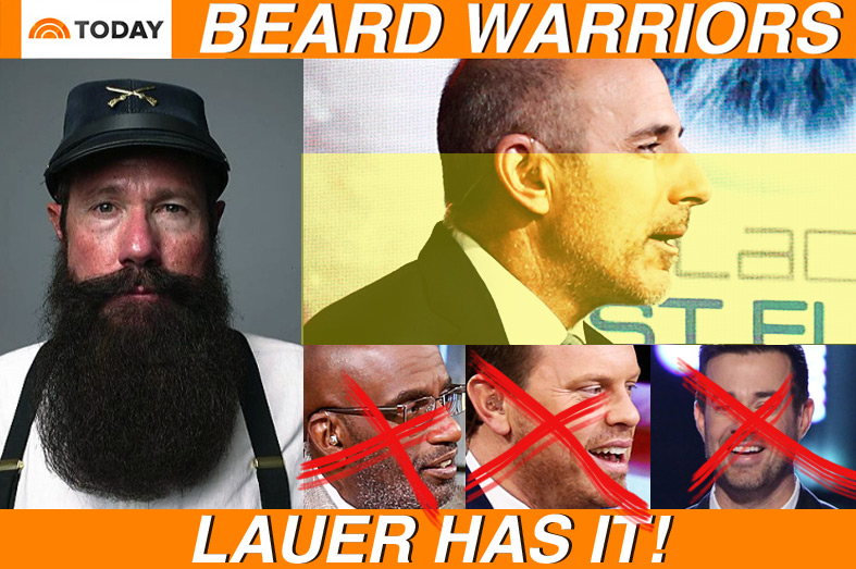 Bearding Icon Phil Olsen says Matt Lauer has the top beard
