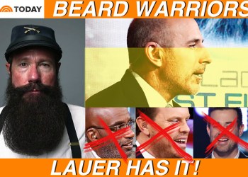 Bearding Icon Phil Olsen says Matt Lauer has the top beard