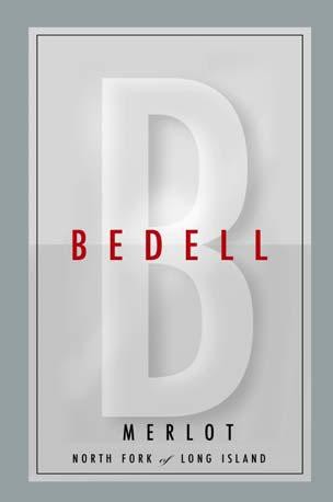 Label for Bedell Cellars 2009 Merlot