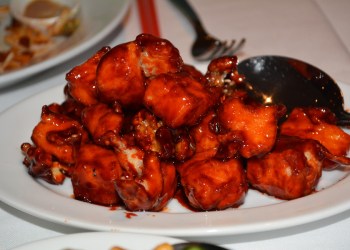Beijing Chicken at Red Stixs in Water Mill
