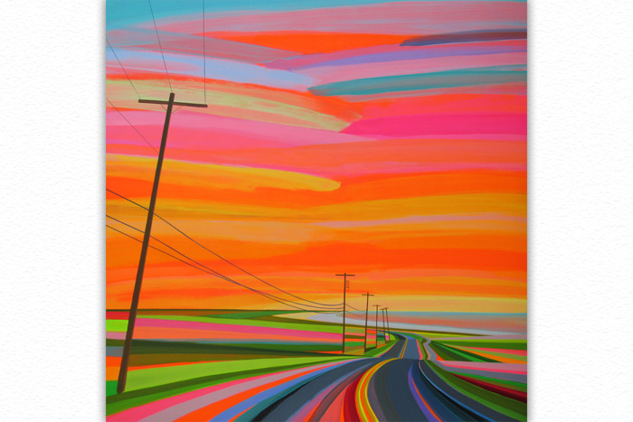 "Sunset on Old Montauk Highway" by Grant Haffner on his @granthaffner Instagram account