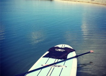 #Hamptons Instagram SUP Photo by NYC artist R. J. Vojir (@urbanimpressionist) on Instagram