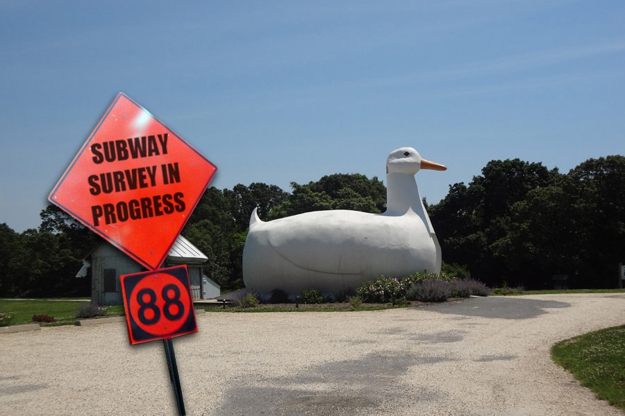 Big Duck Hamptons Subway