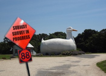 Big Duck Hamptons Subway