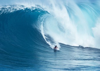 big wave surfer