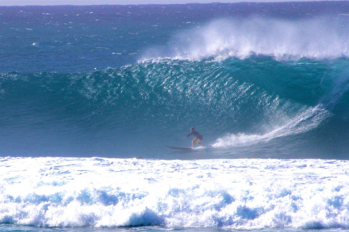 Big wave surfing