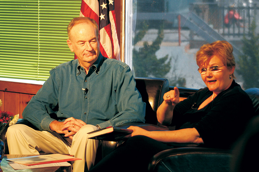 Bill O'Reilly and Ingrid Lemme on her American Dream Show