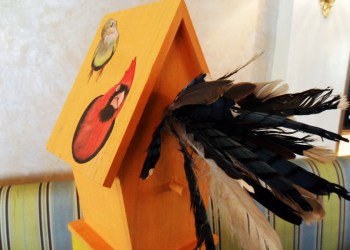 Birdhouse ready for auction