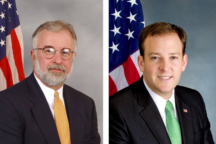 Tim Bishop and Lee Zeldin