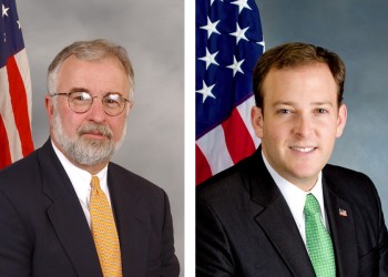 Tim Bishop and Lee Zeldin