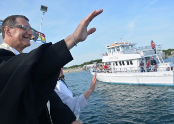 The Blessing of the Fleet in Montauk in the Hamptons