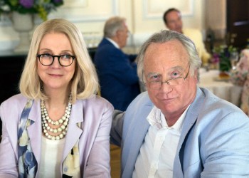 Blythe Danner and Richard Dreyfuss in ABC's 
