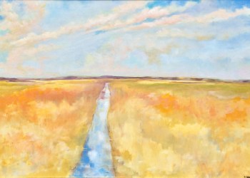 Landscape painting by Bobbie Braun for Nature Inspires