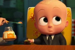 A still from the Boss Baby trailer