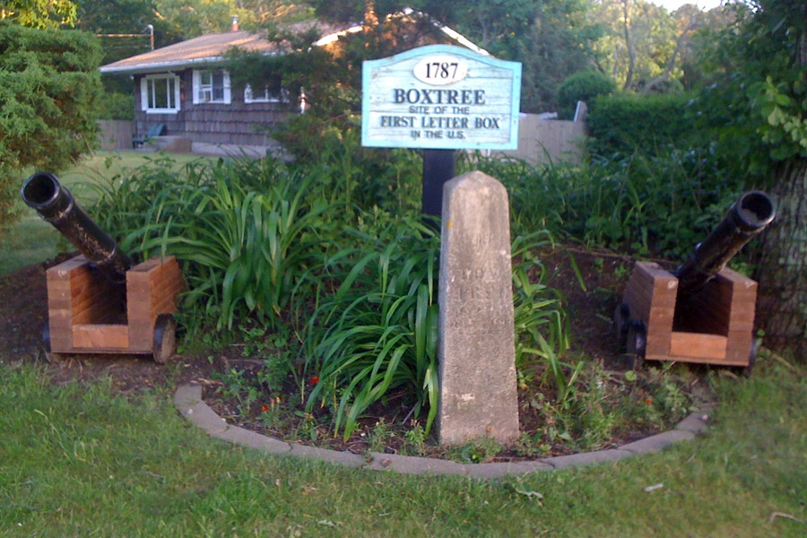 Box Tree Monument in East Quogue