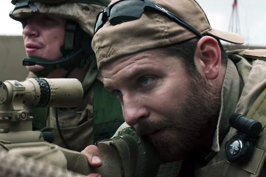 Bradley Cooper as Chris Kyle in 'American Sniper'